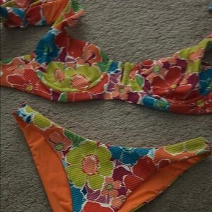 Colorful Floral Bikini